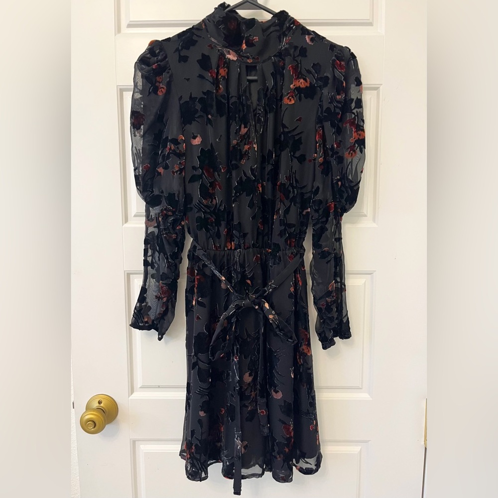 French Connection Guthern Burnout Short Dress